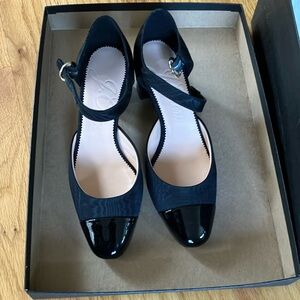 Jcrew Millie ankle-strap heels, size 6.5, new